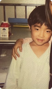 Eric Song during childhood